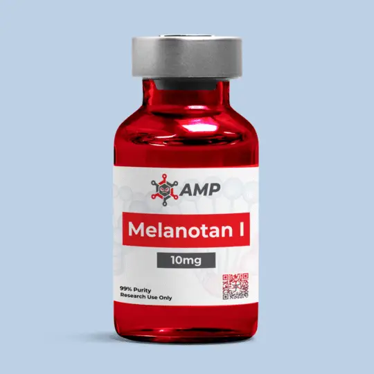 Melanotan I 10mg research peptide vial – AMP
